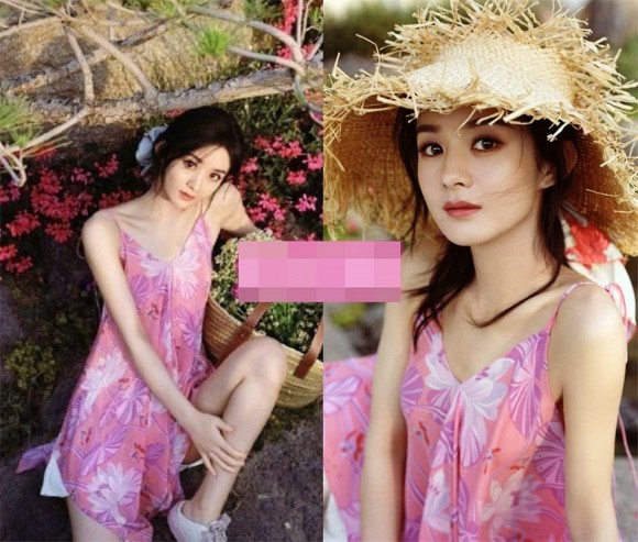 Loạt mỹ nhân Hoa ngữ 'chữa sến' cho váy hồng